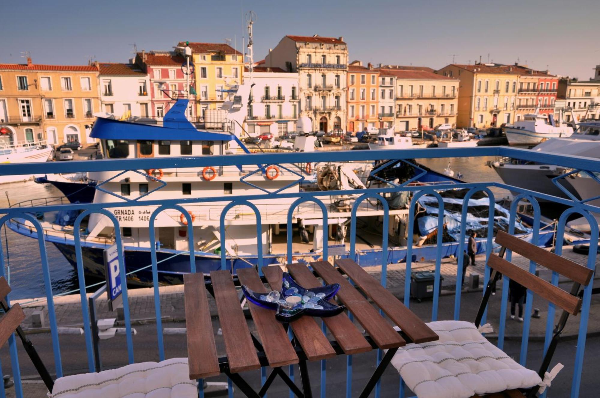 "Mario" Balcons Sur Le Canal Royal, Belle Vue, Climatise Sete Bagian luar foto